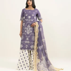 3 Piece - Embroidered Lawn Suit